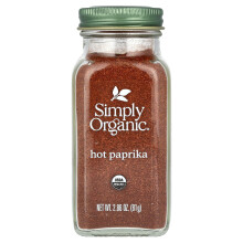 Simply Organic, Kuumapaprika, 2.86 oz (81 g)