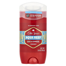 Old Spice, Aqua Reef Deodorant, Cypress, 3 oz (85 g)