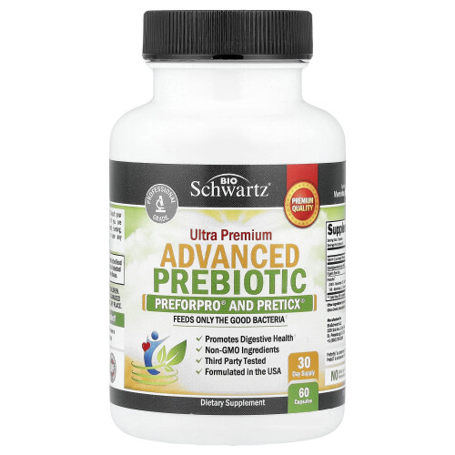 BioSchwartz, Prebiotice Avansate Premium, 60 Capsule