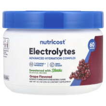 Nutricost, Elektrolyty, Pokročilý komplex hydratace, Fialová, 8,4 oz (234 g)