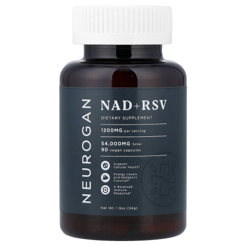 Νευρόγκαν Υγεία, NAD + RSV, 90 Βοτανοθεραπευτικά Φύλλα, 1.9 oz (54 g)