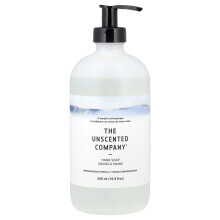 The Unscented Company, Handseife, Duftfrei, 16,9 fl oz (500 ml)