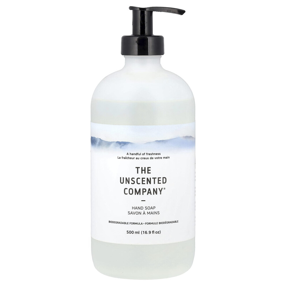 The Unscented Company , Hand Soap, Fragrance Free, 16.9 Fl Oz (500 Ml)