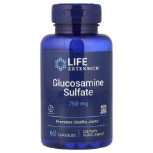 Life Extension, Glukosaminsulfat, 750 mg, 60 Kapseln