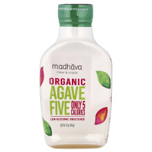Madhava Natural Sweeteners, Agave Naturale Organico Cinque, Dolcificante a Bassa Glicemia, 16 oz (454 g)