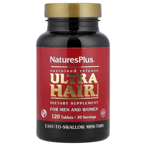 NaturesPlus, Capelli Ultra, Per Uomo & Donna, 120 Comprimati