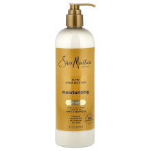 SheaMoisture, Fugtig Kroppe Lotion, Rå Shea Butter, 16 fl oz (473 ml)