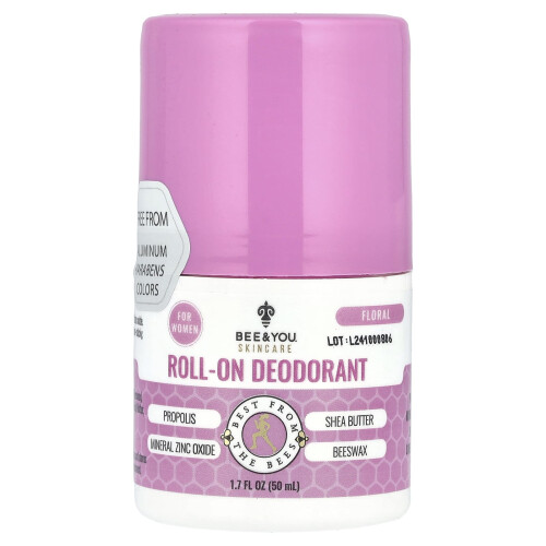 Bee & You, Ρολό Deodorant για Γυναίκες, Φloral, 1.7 fl oz (50 ml)