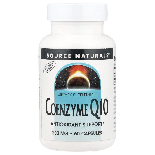 Source Naturals, Κοενζύμιο Q10, 200 mg, 60 Φύλλα