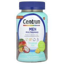 Centrum, Männer-Multigummies, tropisches Obst, 100 Gummies
