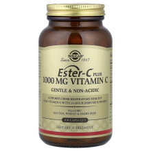 Solgar, Ester-C Plus, Vitamiini C, 1,000 mg, 100 Pillereitä