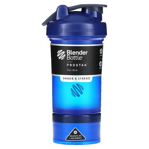 Blender Bottle, ProStak, FC Blu, 22 oz (651 ml)