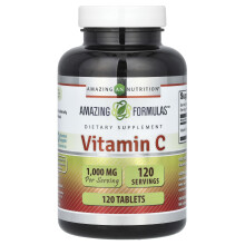 Amazing Nutrition, Vitamiini C, 1 000 mg, 120 Tablettia