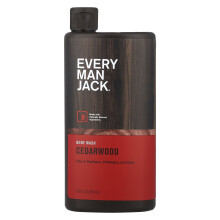 Every Man Jack, Dezinfectant și Gel de Duș, Cedru, 16.9 fl oz (500 ml)