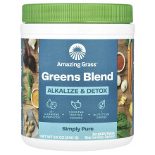 Amazing Grass, Mistura Verde, Alcalizar e Detox, 8.5 oz (240 g)