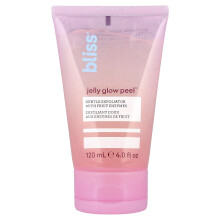 Bliss, Jelly Glow Peel, Gyengéd Exfoliator Fehérjével, 4 fl oz (120 ml)