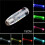 Λάμπα LED RGB με κρυστάλλινο διαφανή λεβιέ ταχυτήτων με φυσαλίδες, λεβιές ταχυτήτων 6