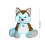Solas Oíche LED Pillow Plush Husky Lonrach 25cm 5