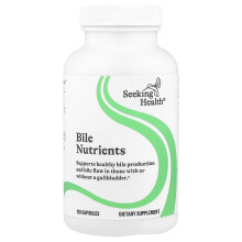 Seeking Health, Nutrientes Biliares, 120 Cápsulas
