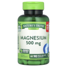 Nature's Truth, Magnesium Oxide, 500 mg, 90 Quick Release Capsules