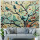 Livets Træ Gobelin - Forårsblomster Design 4