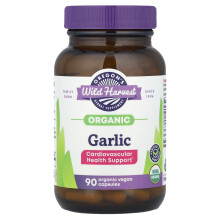 Oregon's Wild Harvest, Organic Garlic, 90 Organic Vegan Capsules