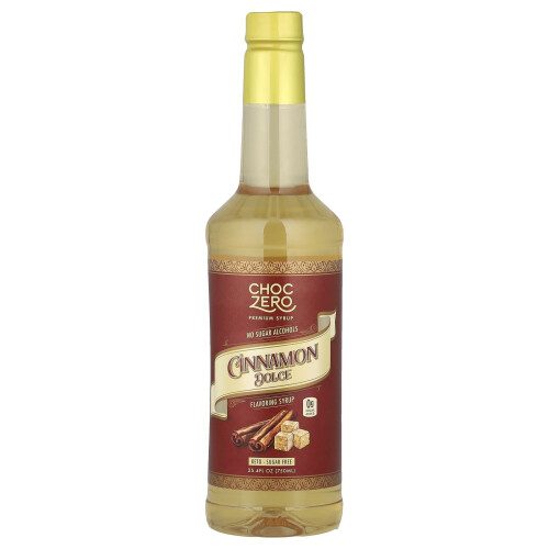 ChocZero, Sciroppo Premium, Cinnamon Dolce, Senza Zucchero, 25.4 fl oz (750 ml)