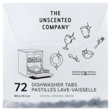 The Unscented Company, Pesuviilat, 72 Viilaa, 30.5 oz (864 g)