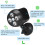 CHOII Bewegingssensorlamp 600LM Waterdichte Buitenbeveiliging 3