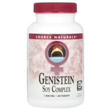 Source Naturals, Genistein Soja Komplex, 60 tabletta