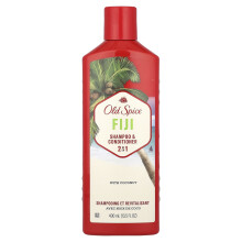 Shampon și Condicionator 2 în 1 Old Spice, Fiji cu Nuci de Coco, 13.5 fl oz (400 ml)