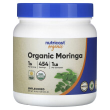 Nutricost, Bio-Moringa, ungeschmackt, 16 oz (454 g)