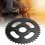 Ανθεκτικό πίσω γρανάζι Steel428 40T, 6 τρύπες, πάχος 7 mm, εύκολη εγκατάσταση για 4
