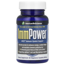 American Biosciences, ImmPower AHCC, 500 mg, 30 Vegetarian Capsules