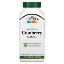21st Century, Cranberry-Extrakt, Standardisiert, 200 pflanzliche Kapseln