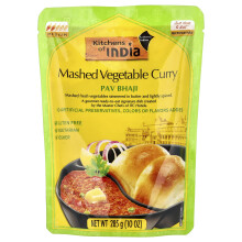 Kitchens of India, Pav Bhaji, Gepureerde Groentencurry, Medium, 10 oz (285 g)