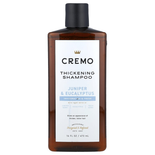 Cremo, Παχυντική Σαμπουάν, Ινέπερ & Ευκάλυπτος,  16 fl oz (473 ml)