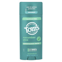 Tom's of Maine, Aluminiumvrije Deodorant, Komkommer Aloë, 3,25 oz (92 g)