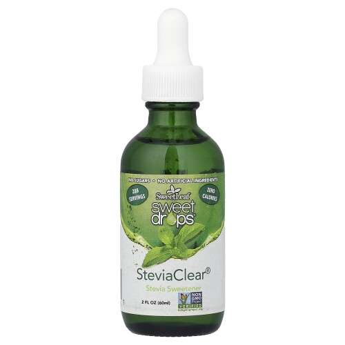 Gotas Dulces de SteviaClear de SweetLeaf de SweetLeaf, 2 fl oz (60 ml)