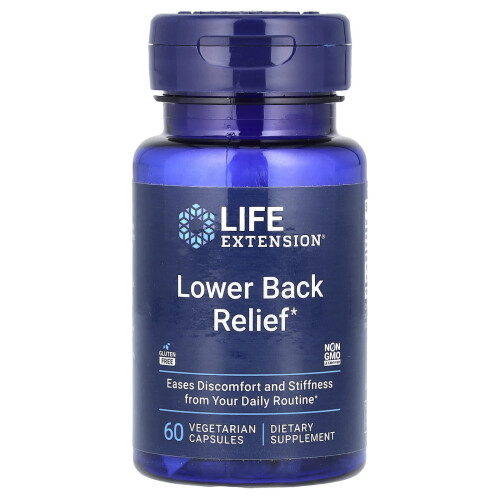 Life Extension, Lower Back Relief , 60 Βοτανοθεραπευτικά Φύλλα