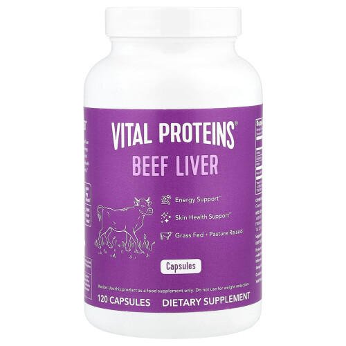 Vital Proteins Vital Proteins, Beef Liver, 120 Φύλλα