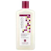 Andalou Naturals, Shampoo, Cuidado de Cor, Para Umidade Infundida, Complexo de 1000 Rosas, 11.5 fl oz (340 ml)