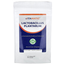 Vitamatic, Lactobacillus Plantarum, 3,5 oz (100 g)