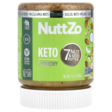 Nuttzo, Keto vaj, 7 dió + mag, ropogós, 12 oz (340 g)