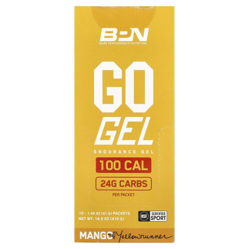 BPN, Go Γέλ, Endurance Γέλ, Mango, 10 Packets, 1.45 oz (41 g) Each