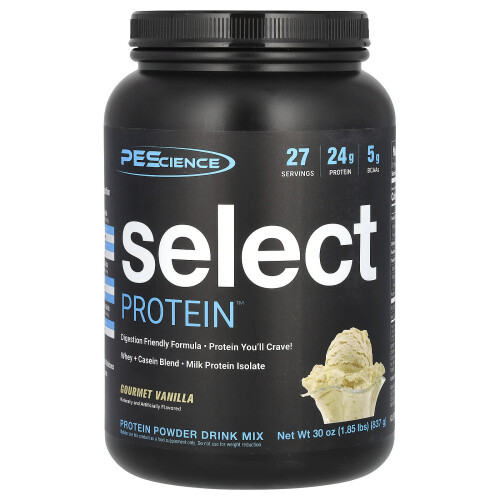 PEScience, Siero di Proteine Select, Gourmet Vanilla, 1.85 lbs (837 g)