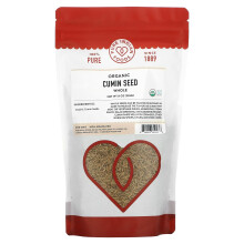 Pure Indian Foods, Orgaaninen kumina, Koko, 8 oz (226 g)