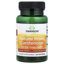 Swanson, Betatene Natural Mixed Carotenoids, 60 Softgels