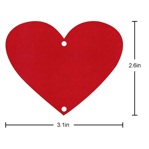 Valentine's Heart Garland Banner Set 2
