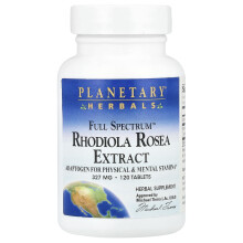 Planetary Herbals, Full Spektrum Rhodiola Rosea Extrakt, 120 Tabletta (327 mg tabletta)